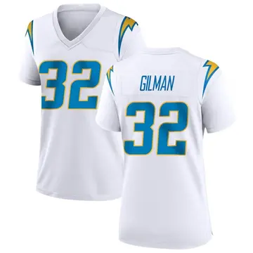 Nike Alohi Gilman Women's Game Los Angeles Chargers White Jersey
