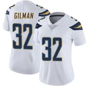 Nike Alohi Gilman Women's Limited Los Angeles Chargers White Vapor Untouchable Jersey