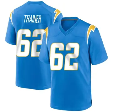 Nike Andrew Trainer Men's Game Los Angeles Chargers Blue Powder Alternate Jersey