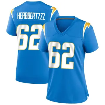 Nike Andrew Trainer Women's Game Los Angeles Chargers Blue Powder Alternate Jersey