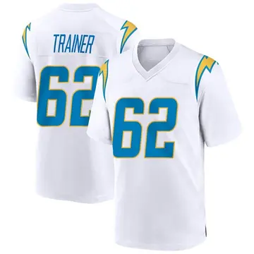Nike Andrew Trainer Youth Game Los Angeles Chargers White Jersey