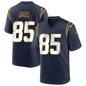 Nike Antonio Gates Men's Game Los Angeles Chargers Navy Team Color Jersey