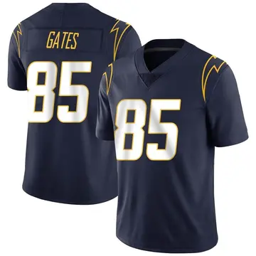 Nike Antonio Gates Men's Limited Los Angeles Chargers Navy Team Color Vapor Untouchable Jersey