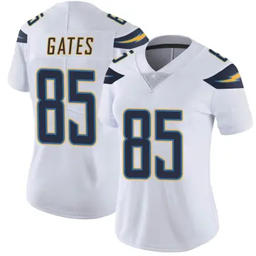Nike Antonio Gates Women's Limited Los Angeles Chargers White Vapor Untouchable Jersey