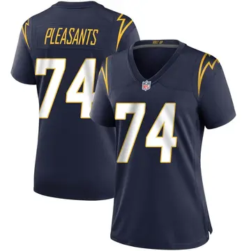 Nike Austen Pleasants Women's Game Los Angeles Chargers Navy Team Color Jersey