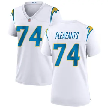 Nike Austen Pleasants Women's Game Los Angeles Chargers White Jersey
