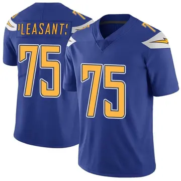 Nike Austen Pleasants Youth Limited Los Angeles Chargers Royal Color Rush Vapor Untouchable Jersey