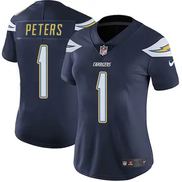 Nike Brandon Peters Women's Limited Los Angeles Chargers Navy Team Color Vapor Untouchable Jersey