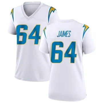 Nike Brenden Jaimes Women's Game Los Angeles Chargers White Jersey