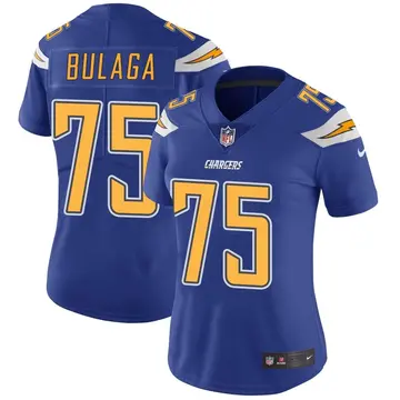 Nike Bryan Bulaga Women's Limited Los Angeles Chargers Royal Color Rush Vapor Untouchable Jersey