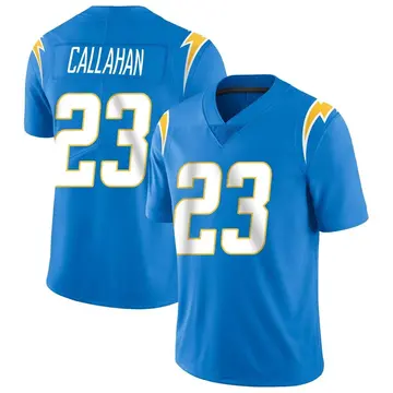 Nike Bryce Callahan Men's Limited Los Angeles Chargers Blue Powder Vapor Untouchable Alternate Jersey