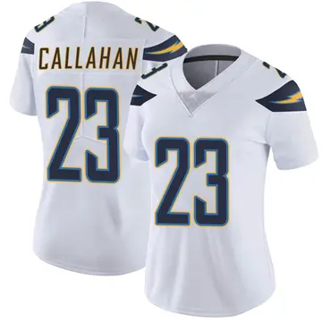 Nike Bryce Callahan Women's Limited Los Angeles Chargers White Vapor Untouchable Jersey