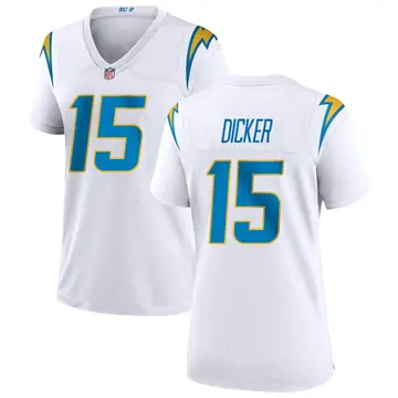 Nike Cameron Dicker Women's Game Los Angeles Chargers White Jersey