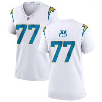 Nike Caraun Reid Women's Game Los Angeles Chargers White Jersey