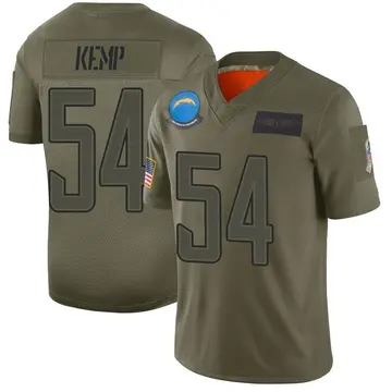 Nike Carlo Kemp Youth Limited Los Angeles Chargers Camo 2019 Salute to Service Jersey