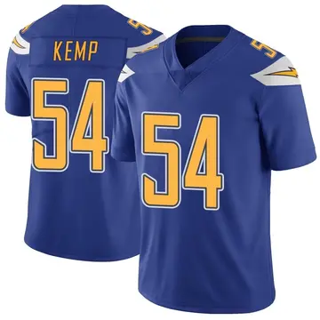 Nike Carlo Kemp Youth Limited Los Angeles Chargers Royal Color Rush Vapor Untouchable Jersey
