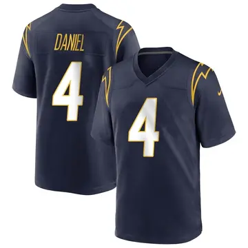 Nike Chase Daniel Youth Game Los Angeles Chargers Navy Team Color Jersey