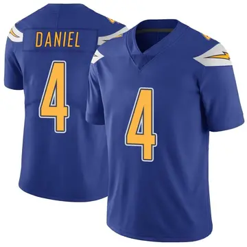 Nike Chase Daniel Youth Limited Los Angeles Chargers Royal Color Rush Vapor Untouchable Jersey