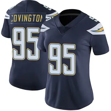 Nike Christian Covington Women's Limited Los Angeles Chargers Navy Team Color Vapor Untouchable Jersey