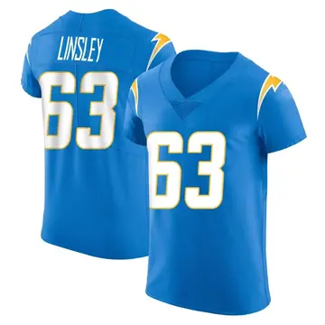Nike Corey Linsley Men's Elite Los Angeles Chargers Blue Alternate Vapor Untouchable Jersey
