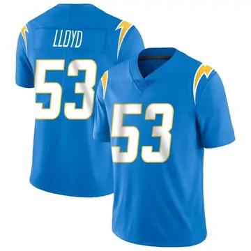 Nike Damon Lloyd Youth Limited Los Angeles Chargers Blue Powder Vapor Untouchable Alternate Jersey