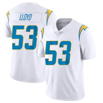 Nike Damon Lloyd Youth Limited Los Angeles Chargers White Vapor Untouchable Jersey
