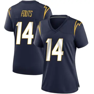 Nike Dan Fouts Women's Game Los Angeles Chargers Navy Team Color Jersey
