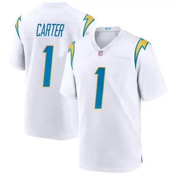 Nike DeAndre Carter Men's Game Los Angeles Chargers White Jersey