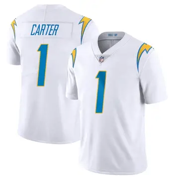 Nike DeAndre Carter Youth Limited Los Angeles Chargers White Vapor Untouchable Jersey
