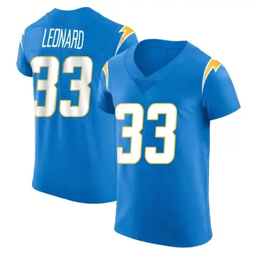 Nike Deane Leonard Men's Elite Los Angeles Chargers Blue Alternate Vapor Untouchable Jersey