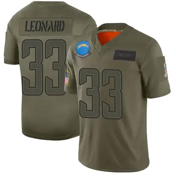 Nike Deane Leonard Youth Limited Los Angeles Chargers Camo 2019 Salute to Service Jersey