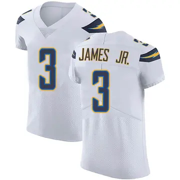 Nike Derwin James Jr. Men's Elite Los Angeles Chargers White Vapor Untouchable Jersey