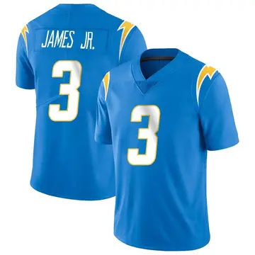 Nike Derwin James Jr. Men's Limited Los Angeles Chargers Blue Powder Vapor Untouchable Alternate Jersey