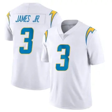 Nike Derwin James Jr. Men's Limited Los Angeles Chargers White Vapor Untouchable Jersey