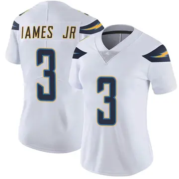 Nike Derwin James Jr. Women's Limited Los Angeles Chargers White Vapor Untouchable Jersey