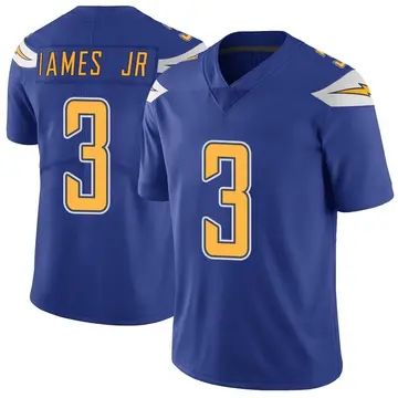 Nike Derwin James Jr. Youth Limited Los Angeles Chargers Royal Color Rush Vapor Untouchable Jersey