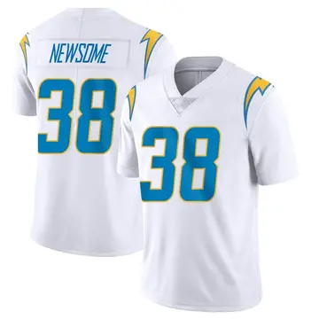 Nike Detrez Newsome Youth Limited Los Angeles Chargers White Vapor Untouchable Jersey