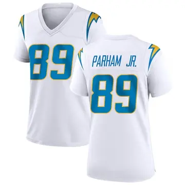 Nike Donald Parham Jr. Women's Game Los Angeles Chargers White Jersey