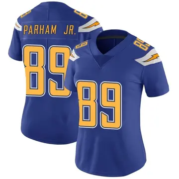 Nike Donald Parham Jr. Women's Limited Los Angeles Chargers Royal Color Rush Vapor Untouchable Jersey