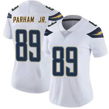Nike Donald Parham Jr. Women's Limited Los Angeles Chargers White Vapor Untouchable Jersey