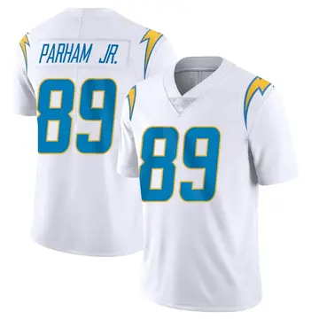 Nike Donald Parham Jr. Youth Limited Los Angeles Chargers White Vapor Untouchable Jersey