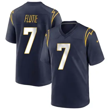Nike Doug Flutie Youth Game Los Angeles Chargers Navy Team Color Jersey