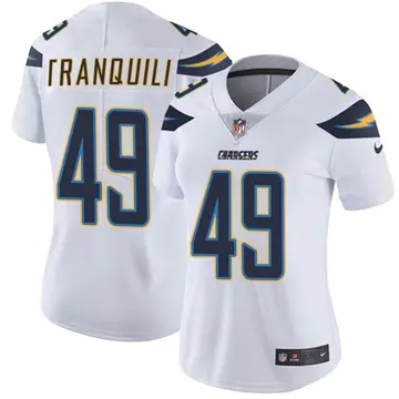 Nike Drue Tranquill Women's Limited Los Angeles Chargers White Vapor Untouchable Jersey