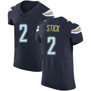 Nike Easton Stick Men's Elite Los Angeles Chargers Navy Blue Team Color Vapor Untouchable Jersey
