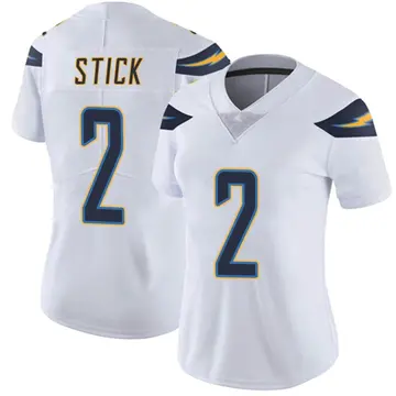 Nike Easton Stick Women's Limited Los Angeles Chargers White Vapor Untouchable Jersey