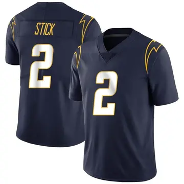 Nike Easton Stick Youth Limited Los Angeles Chargers Navy Team Color Vapor Untouchable Jersey