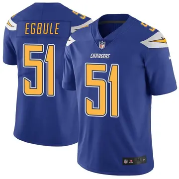 Nike Emeke Egbule Youth Limited Los Angeles Chargers Royal Color Rush Vapor Untouchable Jersey