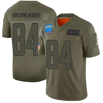 Nike Erik Krommenhoek Youth Limited Los Angeles Chargers Camo 2019 Salute to Service Jersey