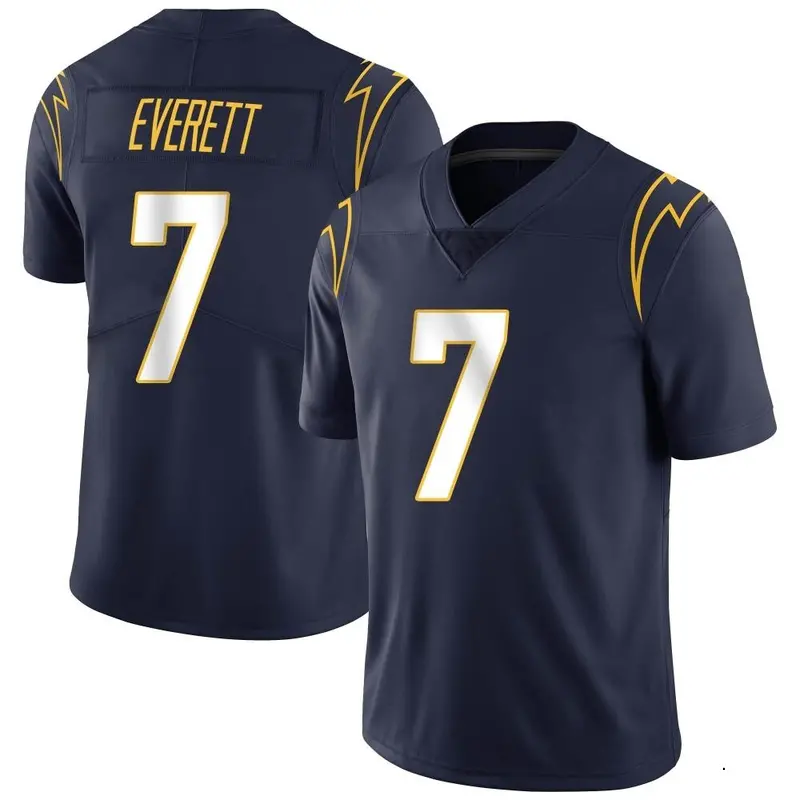 Nike Gerald Everett Men's Limited Los Angeles Chargers Navy Team Color Vapor Untouchable Jersey