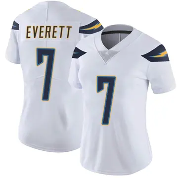 Nike Gerald Everett Women's Limited Los Angeles Chargers White Vapor Untouchable Jersey
